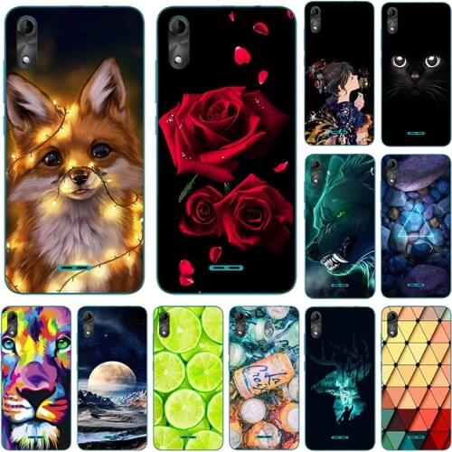 Cartoon Flower Animal Fruit Painting Soft TPU Phone Case For Wiko Y51 Sunny 5 Lite Cover silicone