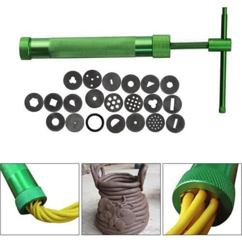 Cake Sculpture Polymer Gun Tool High Quality Green Clay Extruders Clay Sugar Paste Extruder Sculpture Machine Gun Fondant