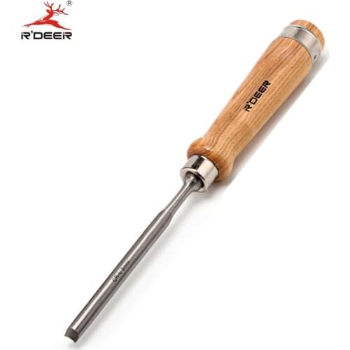 Carving Chisel 8mm Wood Carving Straight Handle Chisel Chrome Vanadium Graving Knife Handmade Woodworking tools