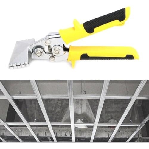 Sheet Metal Bending Pliers Crimping Tool Hand Seamer Wide Jaw Straight Elbow 11UA