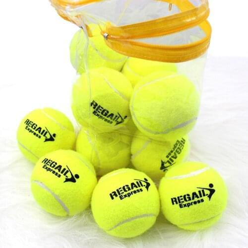 1PC/12 Pcs High Quality Rubber Tennis Professional Training Tennis Adult Youth Training Tennis Beginner