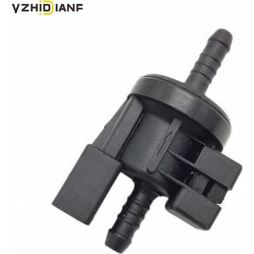 1pc Car 06E906517A Solenoid Purge Valve for Fuel Vapor Canister For Audi- A3 A4 A6 A8 TT Quattro- Q7 Volkswagen- Passat- Eos GTI