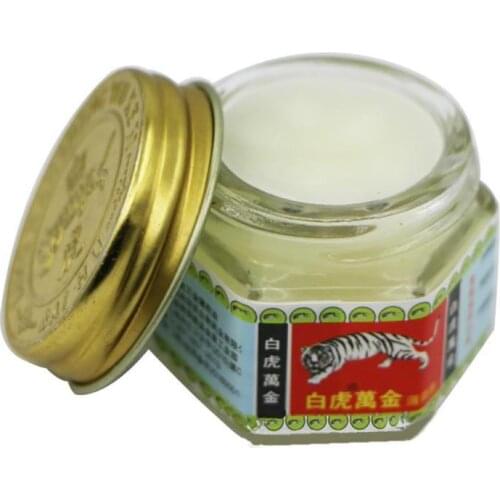 15g White Tiger Balm Arthritis Joint Pain Body Massage Patches Pain Relief Plaster Ointment Headache balsamo tigre Balm Oil