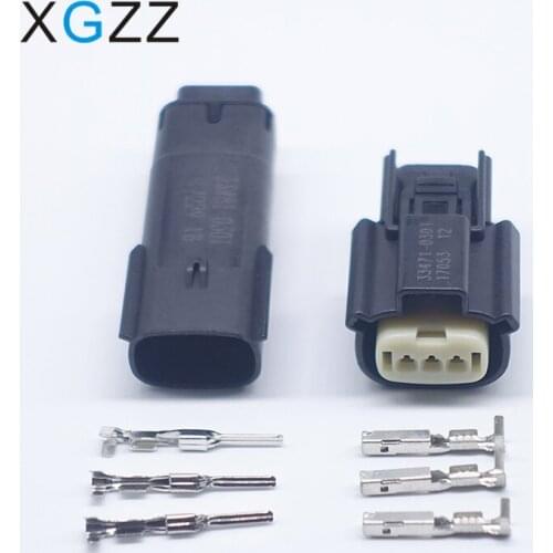33471-0301 3 Pin Automotive Connectors Car Plug for Molex 33481-0301