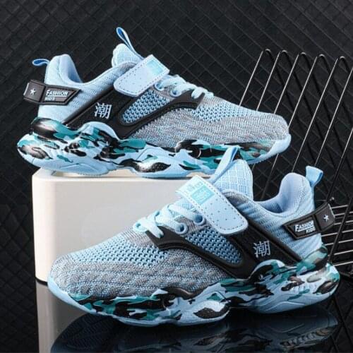 Kids Sport Shoes Children Running Sneakers Baby Fashion Casual Outdoor Walking Shoes Boys Breathable Mesh Tenis Shoes Zapatillas
