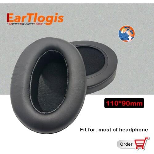 EarTlogis Replacement Ear Pads for Brainwavz HM5, Arctis 7/ 5/ 3, ATH-M50X, HyperX Cloud Alpha, CORSAIR HS 70/60/50/35 Headset