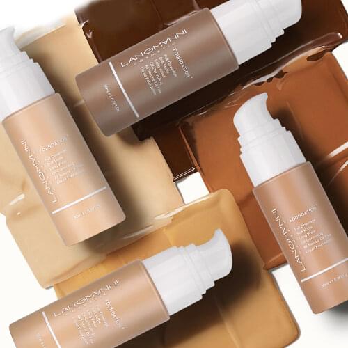 30ml Liquid Foundation Soft Matte Concealer 13 Colors Primer Base Professional Face Make up Foundation Contour Palette