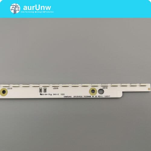 6V 32 inch LED Backlight Strip for Samsung TV 2012SVS32 7032NNB 2D V1GE-320SM0-R1 32NNB-7032LED-MCPCB UA32ES5500 44LEDs 406mm
