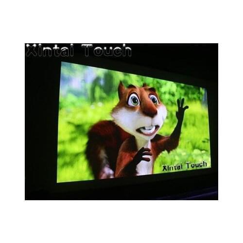 Low price! 1.3m*0.75m black holographic rear projection screen film/foil for 3D holo display,meeting