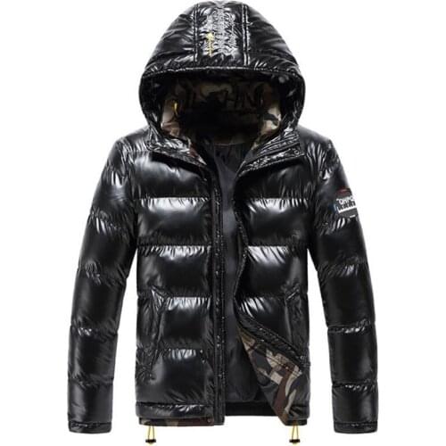 2021 New Winter Jacket Men Casual Mens Windproof Parkas Warm Coat Male Clothing Thermal Outerwear