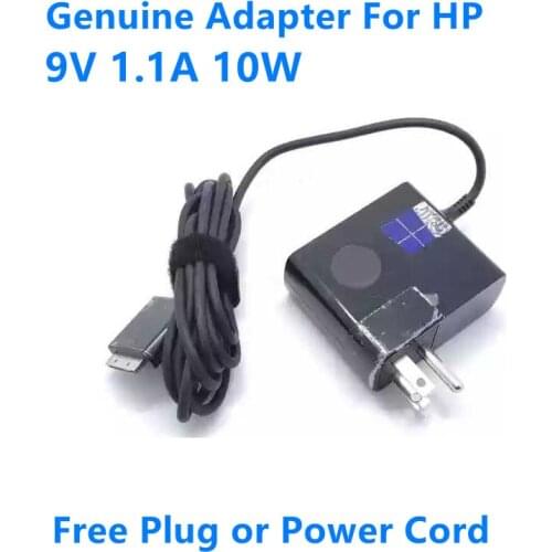 Genuine 9V 1.1A 10W HSTNN-DA34 HSTNN-CA34 USB AC Adapter For HP ElitePad 900 G1 1000 G2 PCNB Tablet Laptop Power Supply Charger