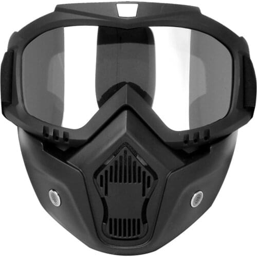 Motorcycle Glasses Goggles Protective Ski Masks Mask Goggles Helmet Goggles Off-Road Motocross Windproof Ski Safe Helmetty