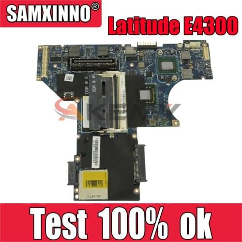 Original CN-0J795R 0J795R Laptop motherboard For DELL Latitude E4300 LA-4151P SP9600 SLB92 DDR3 Mainboard