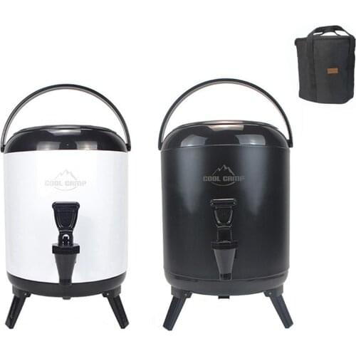 6L Outdoor Large Capacity Water Bucket Portable Picnic BBQ Water Container Water Tank for Camping Traveling