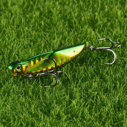 1pcs Metal Vib Fishing Lures Locust Lure Spinner Bait 3D Eyes Sinking Vibration Baits Artificial Vibe for Bass Pike Fish Perch
