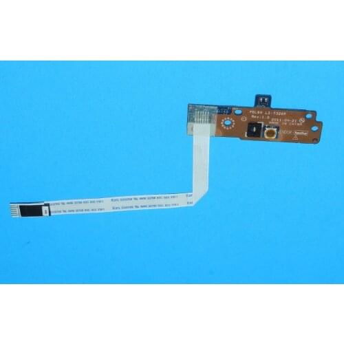 WZSM New Power Button Board with Ribbon Cable For ASUS X53U X53U X53Z K53T K53Z K53U A53U LS-7326P
