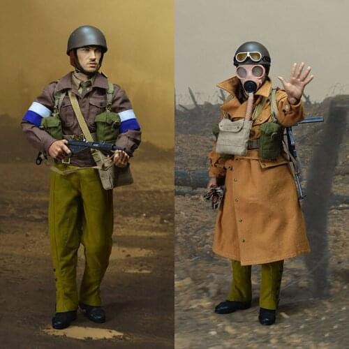 In Stock UD9005 1/6 WWII British Army Dispatch Riders Model 12 inch Male Soldier Action Figure Doll for Collection