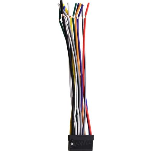 WIRE HARNESS FOR ALPINE CDE-124SXM CDE124SXM CDE-125BT CDE125BT CDE-126BT CDE126BT CDE-133BT CDE133BT CDE-135BT CDE135BT