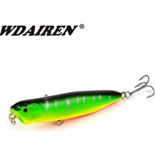 1Pcs 9cm 12g Wobbler Jigging fishing lures assorted colors minnow crank tungsten weight system hot model crank bait 6 colors