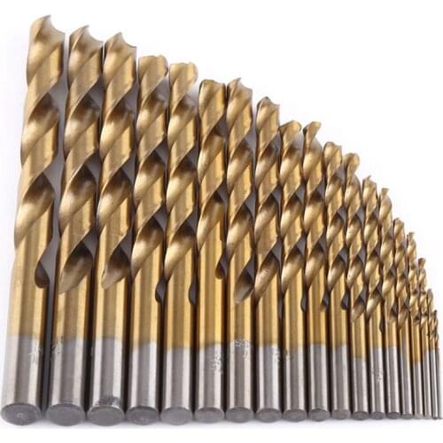 19 Piece HSS Drill Bit Set 1mm-10mm Quality German Tools