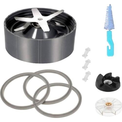 AD-Juicer Replacement Parts for Nutribullet 600W 900W Extractor Blade,Rubber Sealing Gasket,Shock Pad,Motor Top Base Gear