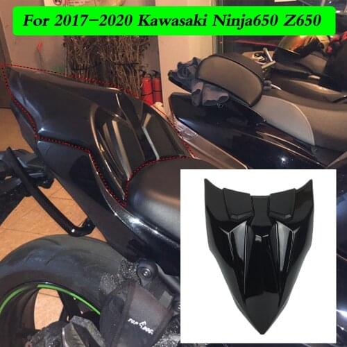 Motorcycle Accessories Ninja650 Z650 Seat Cover Rear Passenger Seat Cowl Hump For Kawasaki Ninja Z 650 2017 2018 2019 2020