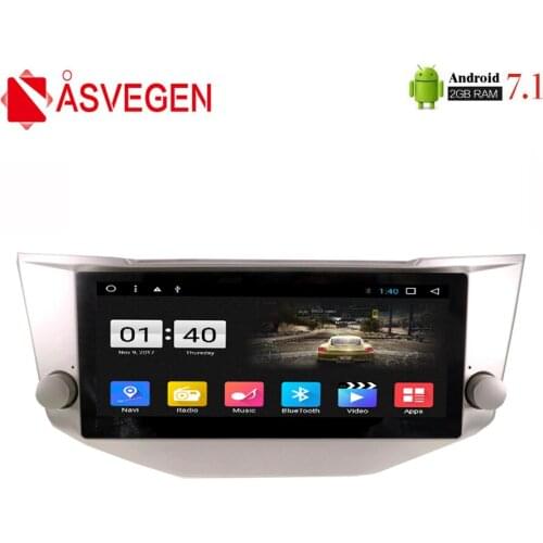 Asvegen Car Radio Player For Lexus X200 RX330 RX350 Android 7.1 Car Bluetooth GPS Navigation Multimedia Player Head Unit No DVD