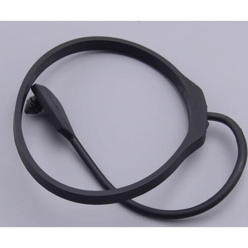 Black Rubber Gas Fuel Tank Filler Cap Rope Fit For Land Rover Velar Sport Discovery 2018 2019 LR053666 LR053665