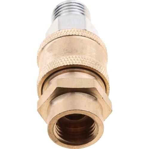 Pressure Washer Quick Release 14mm Male to 14mm Female Brass Coupling