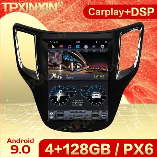 Carplay 2 Din Android 9 Tesla Screen Multimedia Stereo For Changan CS35 2016 2017 GPS IPS Navigation Audio Radio Video Head Unit