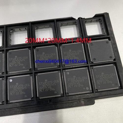 Original new 100% ST10F275-CEG ST10F275 20X20X1.4MM TQFP144 Computer power supply module CPU chip 20X20X1.4MM Thin package