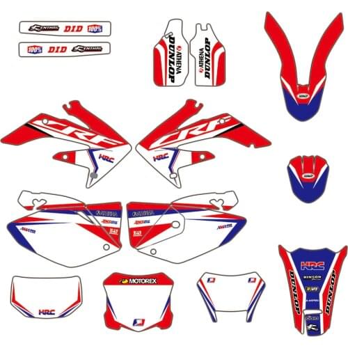Motorcycle Decal Sticker Graphic Kit DECO For Honda CRF250X 2004 2005 2006 2007 2008 2009 2010 2011 2012 2013 2014 2015 2016