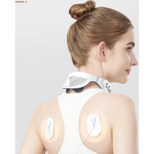 Cervical massager Rechargeable cervical massager household multifunctional neck protector Household intelligent neck protector