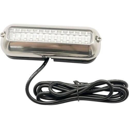 New 39LED Boat Underwater Light Pontoon Boat Houseboat Navigation Lights Waterproof IP68 Lamp Car Styling