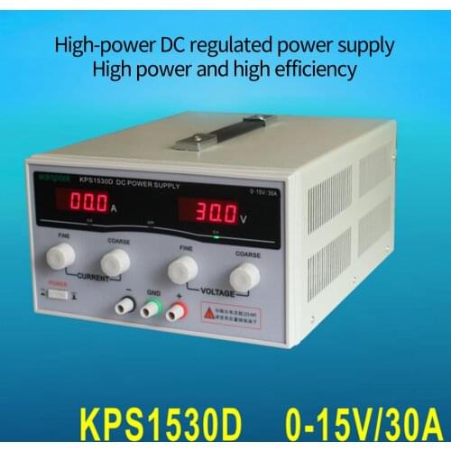 KPS1530D Adjustable High precision DIGITAL switch DC Power Supply protection function 15V30A