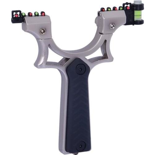 Slingshot Spirit Level Sights Outdoor Precision Fast Flat Leather Device Outdoor Hunting Competitive Slingsho Ttoys For Kids