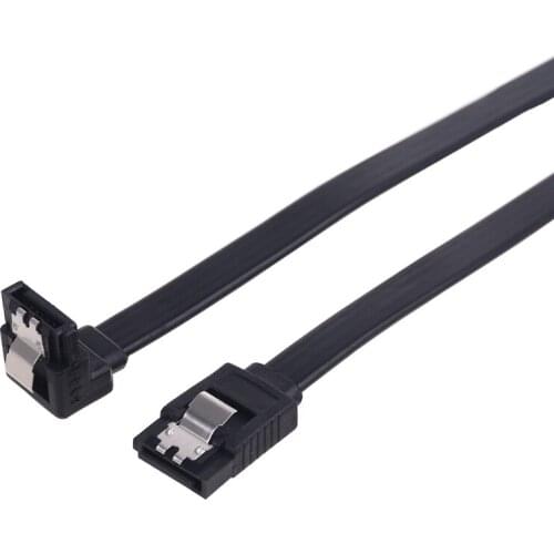 SATA Data Cable/Line III to SSD HDD Hard Disk Drive Cord SATA III Straight Right Angle 6GB/s for MSI Gigabyte Motherboard