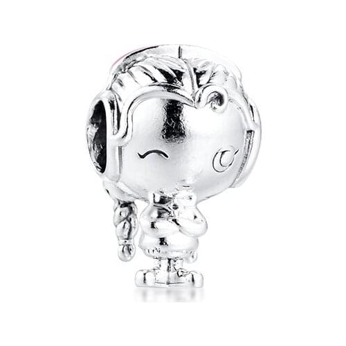 GPY Girl Teenager Charms 925 Original Fit Pandora Bracelet Sterling Silver Charm Beads for Jewelry Making Jewellery