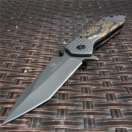 High Hardness Folding Knife 8CR15MOV Tactics Special Combat Multifunctional Hunting Knives for Outdoor Survival Camping and EDC