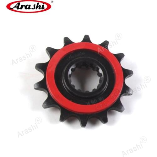 Arashi 14T Steel Front Sprocket For KAWASAKI Ninja 250 2013 2014 2015 2016 2017 Chain Sprockets Z250SL / Ninja KRT 2015 2016