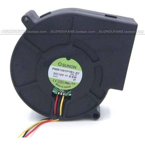 SUNON PMB1297PYB1-AY 2.F DC 12V 8.6W 97x94x33mm Server Cooling Fan