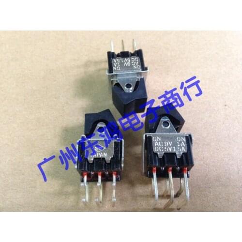 Japan SMK toggle switch 3 knife 2 gear switch AC9V 1A DC5V 1.5A vertical bending feet 6 foot