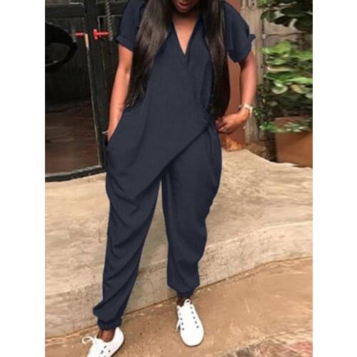 ZANZEA Fitness Jumpsuits