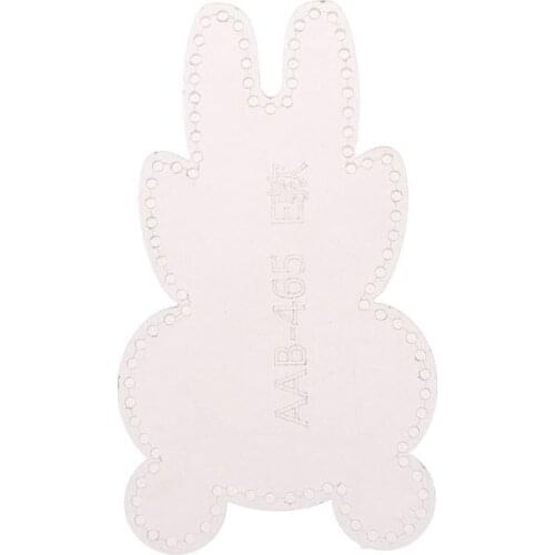 1pc Transparent Acrylic Keychain Stencil Template Mold DIY Leather Craft Tool Accessories Props E56C