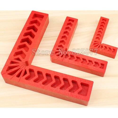4PCS Clamping Square High Strength Engineering Plastic Right angle clip 3"/4"/6" JF1107