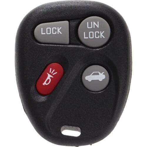 AB00204T Car Replacement 4 Button Keyless Remote Key Shell Case Fob Fit For Buick LeSabre Century Regal Pontiac Chevrolet Cobalt