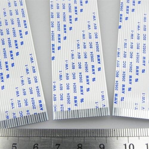 Free Shipping AWM 20624 80C 60V VW-1 1.0mm 26pin 250mm length type B Electronic Flexible Flat FFC Ribbon Cable 5pcs/lot