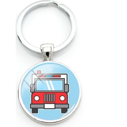 TAFREE Hospital Apparatus Key Chains 25mm Round Stethoscope Pill Cartoon Photos Charms Keyrings Gifts For Angel In White