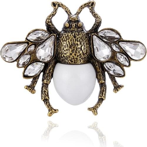 And the United States to restore ancient ways a corsage speed sell pass new stereoscopic pearl pin new bees drip brooch