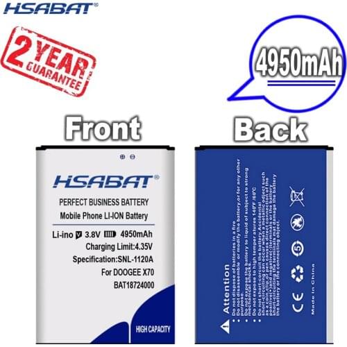 HSABAT DOOGEE X70 Phone Batteries